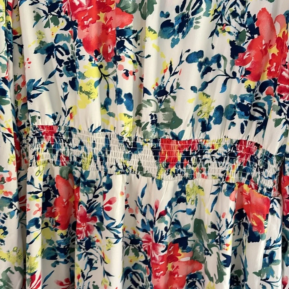 Charles Henry floral dress